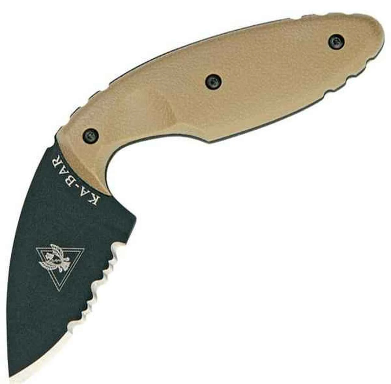 Ka-Bar Kabar TDI Law Enforcement Knife, Coyote Brown, ComboEdge 1 Ka-Bar Kabar TDI Law Enforcement Knife, Coyote Brown, ComboEdge