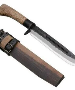 Kanetsune Kiwami. 8 1/4 in. Super Blue Steel Blade. Oak Handle