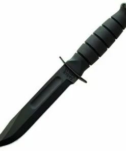 Ka-Bar Ka Bar Short Fighting/Utility Knife, Plain Edge with Kydex Sheath, Model 1258
