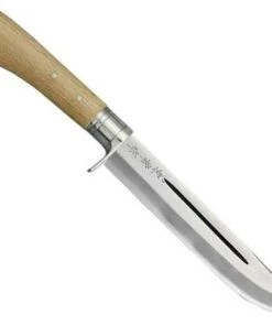 Kanetsune Nata Medium. 8 1/2" SRK-8 high carbon steel blade. Light oak handle