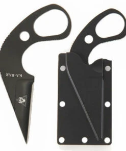 Ka-Bar Last Ditch TDI Ankle Knife, Plain, Plastic Sheath, Clam