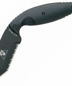 Ka-Bar Large TDI, Zytel Handle, Tanto Point, Serr., Plastic Sheath