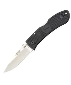 KA-BAR Dozier Mini Folder, Black Zytel Handle, Plain Edge