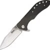 Kizer Cutlery KI302F Folder, 2.25" VG-10 Damascus Plain Blade, Titanium Handle, Carbon Fiber Inlay