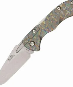 Kizer Cutlery Titanium Lockback, AUS-8, Titanium Handle
