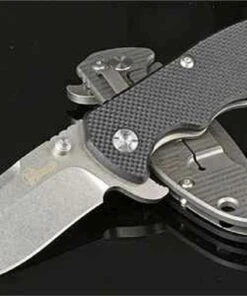 Kizer Cutlery Titanium Folder, CPM-S35VN Stainless Blade, Black G-10/Titanium Handle