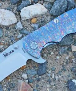 Kizer Cutlery Tanto Framelock, S35VN, Titanium Handle