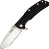 Kizer Cutlery Titanium Folder, VG-10 Stainless Blade, Textured black G-10/Titanium Handle