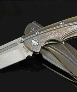 Kizer Cutlery Titanium Framelock, S35VN, 6AL4V Titanium Handle