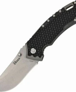 Kizer Cutlery KI4411B Folding Knife, 3.25" S35VN SS Plain Blade, G-10 Handle