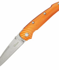Kizer Cutlery Kizer Knives Aluminium Linerlock Folding Knife CPM-S35VN Orange