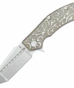 Kizer Cutlery Kizer Knives Titanium Framelock Tanto