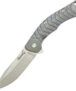 Kizer Cutlery Kizer Knives Titanium Framelock Tomcat 2 Designed by Tom Stoke
