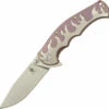 Kizer Cutlery Kizer Knives KI4447, S35VN Stone Washed Blade, 6AL4V Titanium Framelock