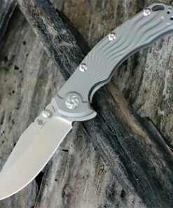 Kizer Cutlery Kizer Knives, 4456A1 , River Cat Frame Lock Folder, 3.34" CPM-S35VN, Titanium Handle