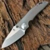 Kizer Cutlery Ki4473 GPB1 (Gray's Pocket Brute1) by John Gray, 3.5" CPM-S35VN SS Plain Blade, Titanium Handle