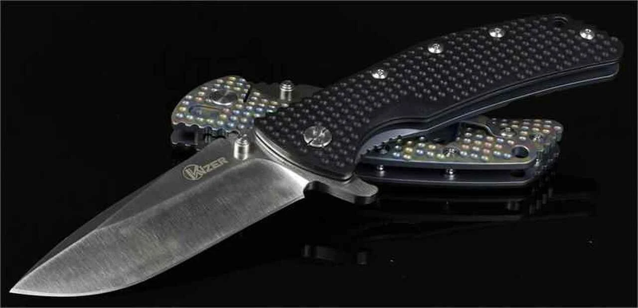 Kizer Cutlery KI5404A1, 4.25" S35VN SS Plain Blade, G-10 Handle 1 Kizer Cutlery KI5404A1, 4.25" S35VN SS Plain Blade, G-10 Handle