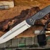 Kizlyar Supreme Legion, AUS-8 Satin Fixed Blade, 3D-textured G-10 Handle