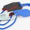 Kizlyar Supreme Amigo-Z Kneck Knife, AUS-8 Steel, Blue G-10 Handle