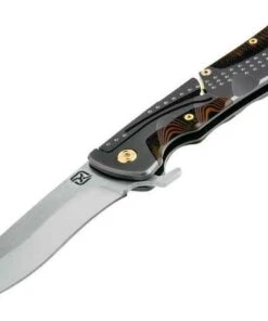 Klecker Knives Cordovan Folder, 12C27 SS Blade, 12C27 SS/G-10 Handle