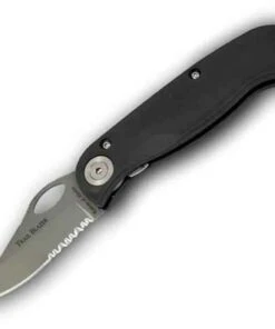Knives of Alaska KOA Xtreme Trailblazer D2, Black Suregrip Handles, Combo Edge