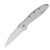 Kershaw Knives Kershaw 1660ST LEEK, 3" Sandvik 14C28N Combo Blade, 410 SS Handle