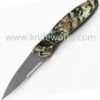 Kershaw Knives Kershaw 1660RTST Ken Onion Leek, 3" Sandvik 14C28N Stonewash Combo Edge, 410 SS Camo Handle