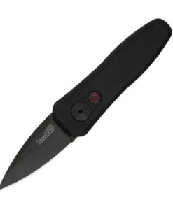 Kershaw Knives Kershaw 7500BLK Launch #4, 1.9" CPM154 Plain Blade, Black Anodized Aluminum Handle