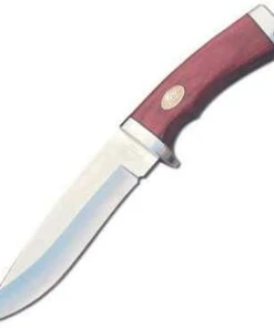 Katz KZK302CW Lion King Series, 6.12" XT-80 SS Plain Blade, Cherrywood Handle