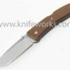 LionSteel Lion Steel Big Opera, 3.54 in D2 Steel Blade, Sand G-10 Handles
