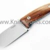 LionSteel Lion Steel M3 Fixed Blade, Niolox Steel, Santos Wood Handle