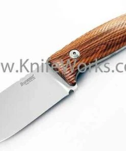 LionSteel Lion Steel M3 Fixed Blade, Niolox Steel, Santos Wood Handle