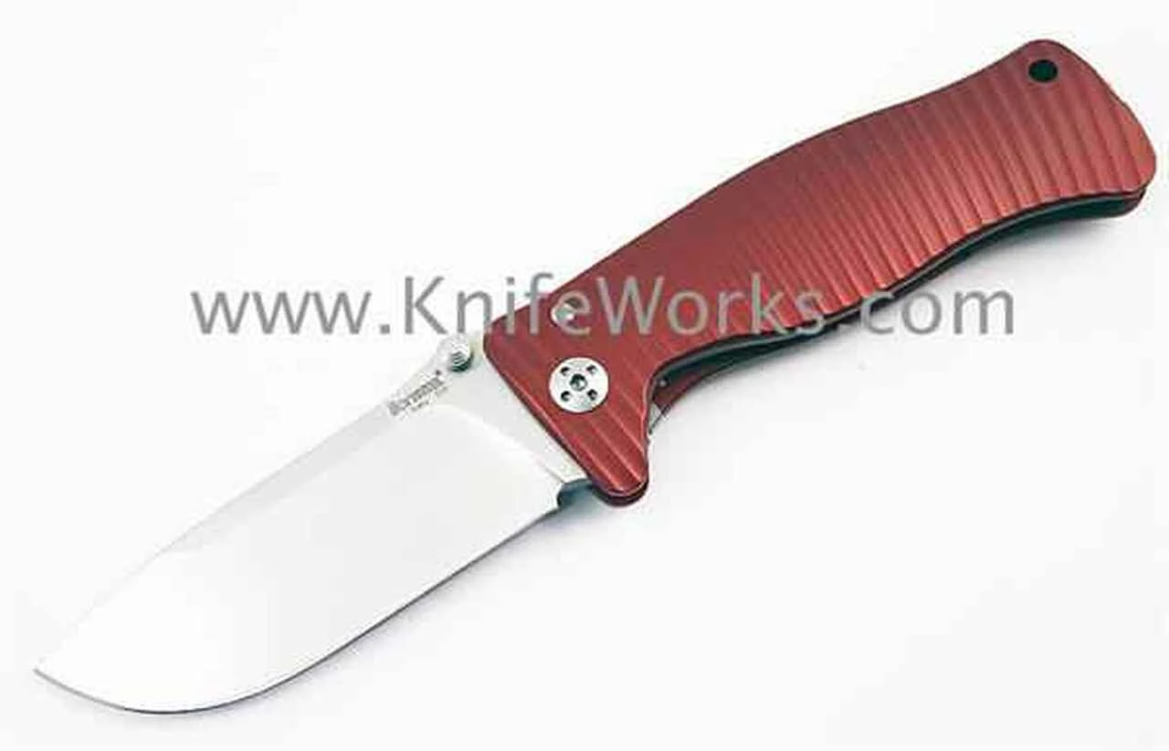 LionSteel Lion Steel Molletta, Dark Red Aluminum Handle, Plain Edge 1 LionSteel Lion Steel Molletta, Dark Red Aluminum Handle, Plain Edge