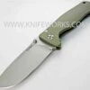 LionSteel Lion Steel SR2, Sleipner Steel, Green Aluminum Handle