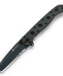 CRKT M16 Carson Black Tanto Combo Blade Zytel Handle