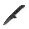 CRKT River M16 Carson Design Folding Combo Edge Ti-Nitride Tanto Blade, Zytel Handle
