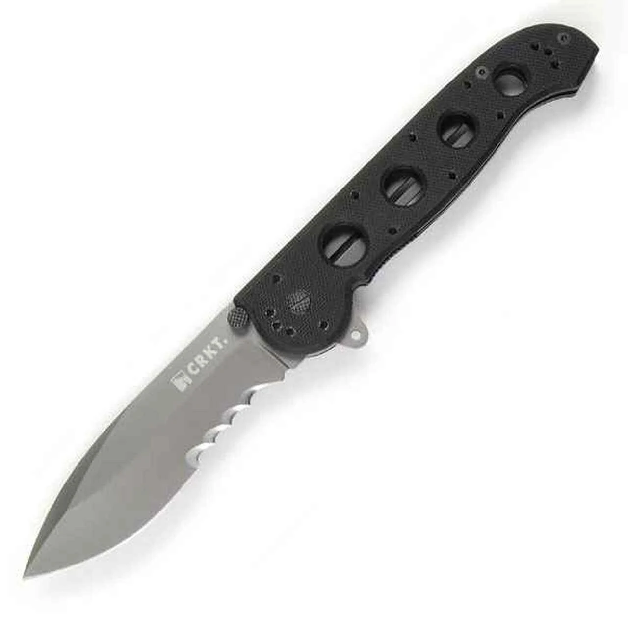 CRKT M21-14G Carson Folder, 3.8" 8Cr14MoV Combo Blade, G-10 Handle 1 CRKT M21-14G Carson Folder, 3.8" 8Cr14MoV Combo Blade, G-10 Handle