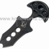 Mantis "Wicked" Push Dagger Boot Knife, Carbon Fiber Scales