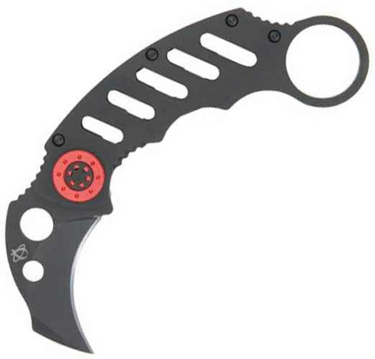 Mantis MK-1 Cinq 1 Folding Karambit 2" Hawkbill Blade, Steel Handle 1 Mantis MK-1 Cinq 1 Folding Karambit 2" Hawkbill Blade, Steel Handle
