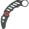 Mantis MK-2 Cing 2 Folding Karambit 2" Tanto Blade, Steel Handle