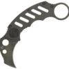 Mantis MK Midnight Folding Karambit 2" Hemispherical Blade, Steel Handle