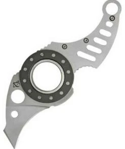 Mantis Garbanzo, 4 1/2 in. Closed Framelock, Bead Blast Finish, Plain Edge