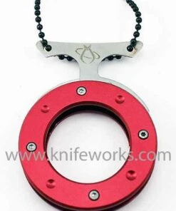 Mantis MU-6u Cyclops Utility Neck Knife, Red