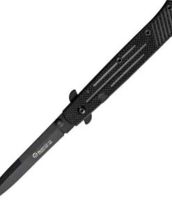 Maserin Stilletto, 5 1/4" Closed, Black G10 Handles