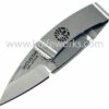 Mcusta Money Clip Fuji, Closed Framelock, Stainless Steel