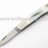 Moki Leaf, Mother-of-Pearl w/Abalone Inlay Handle, Plain