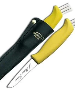 Marttiini Knives Marttiini Mushroom Knife, 2.56 420 Stainless, Leather Sheath