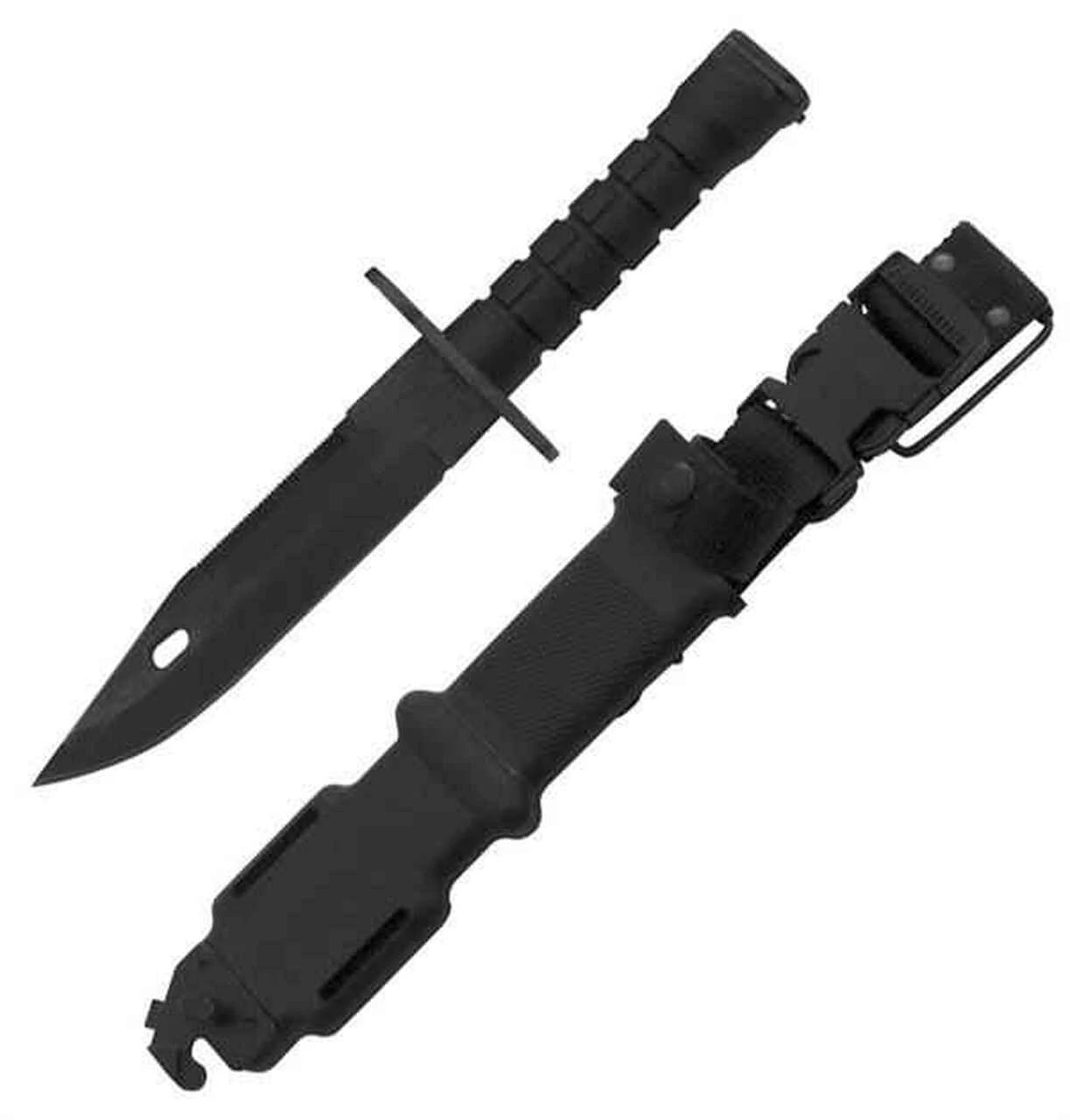 Ontario M9 Bayonet, 12 1/8" O/A Length, w/ Black Nylon Sheath 1 Ontario M9 Bayonet, 12 1/8" O/A Length, w/ Black Nylon Sheath