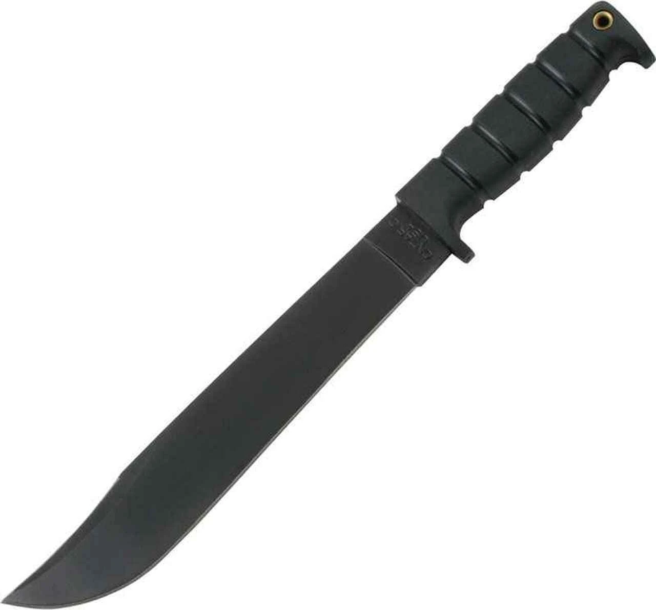 Ontario Onatario ON8320 SP5 Survival Bowie, 9.75" Carbon Steel Plain Blade, Black Kraton Handle, Black Nylon Sheath 1 Ontario Onatario ON8320 SP5 Survival Bowie, 9.75" Carbon Steel Plain Blade, Black Kraton Handle, Black Nylon Sheath