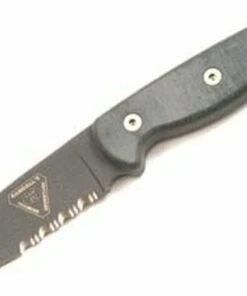 Ontario TAK-1, Micarta Handle, D2 Blade, ComboEdge, Nylon Sheath